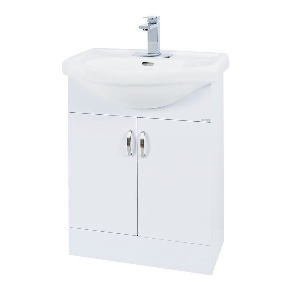 Meuble-lavabo Maïa blanc 24 po TASSILI