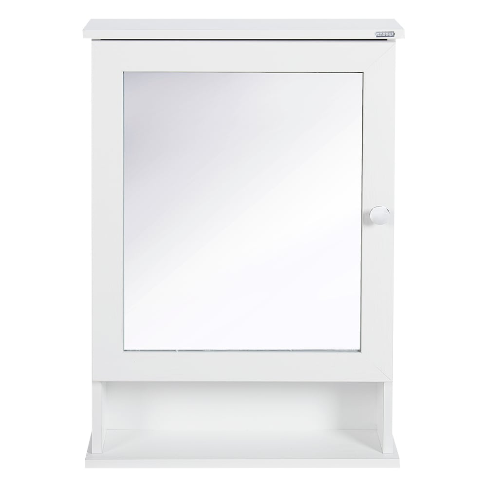 Pharmacie Maïa blanche avec miroir 19&nbsp;11/16&nbsp;po&nbsp;x&nbsp;29&nbsp;1/2&nbsp;po TASSILI