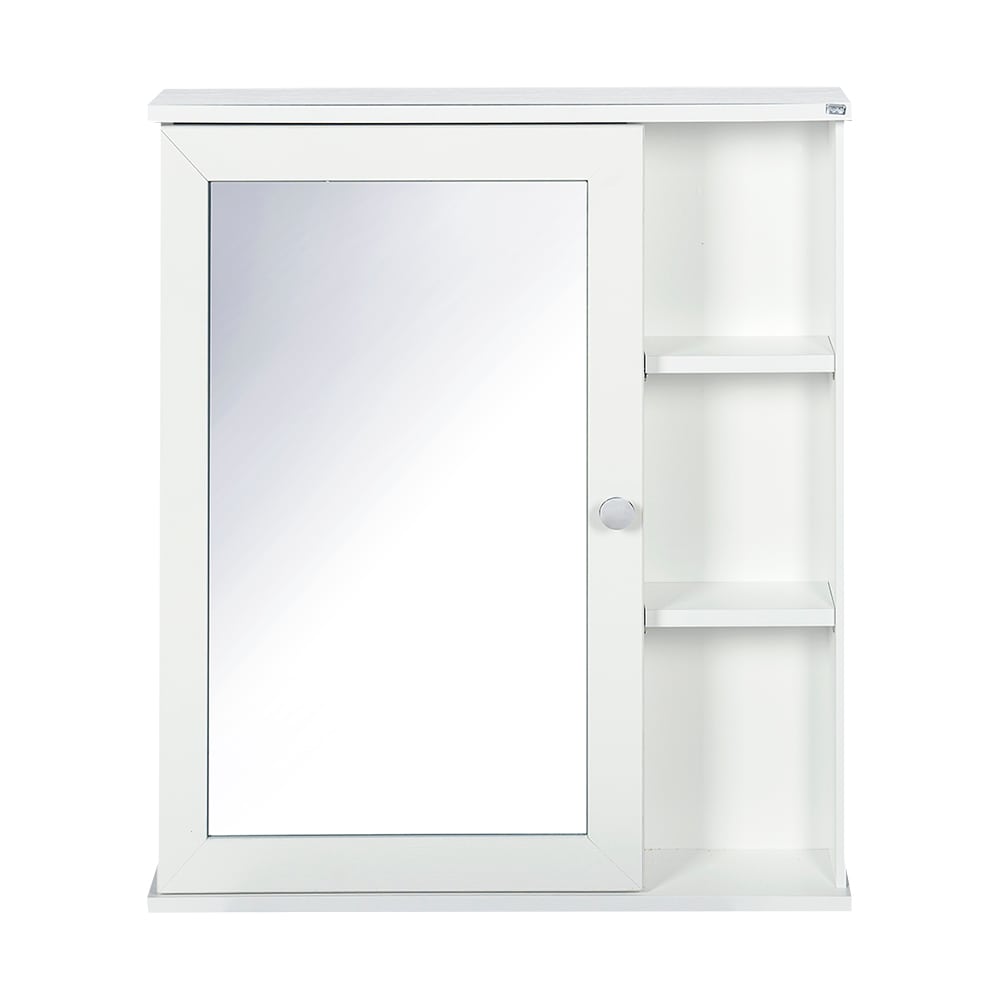 Pharmacie Maïa blanche avec miroir 23 5/8&nbsp;po&nbsp;x&nbsp;29&nbsp;1/2&nbsp;po TASSILI