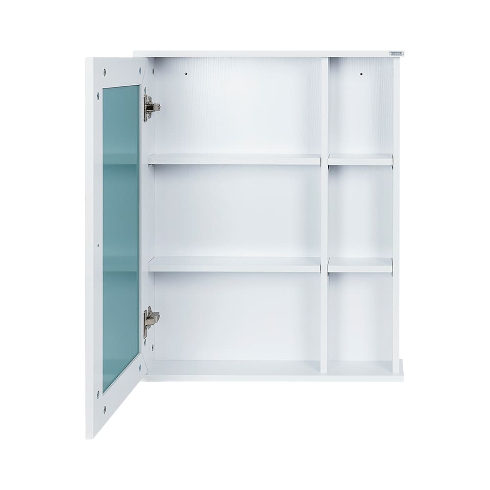 Pharmacie Maïa blanche avec miroir 23 5/8&nbsp;po&nbsp;x&nbsp;29&nbsp;1/2&nbsp;po TASSILI