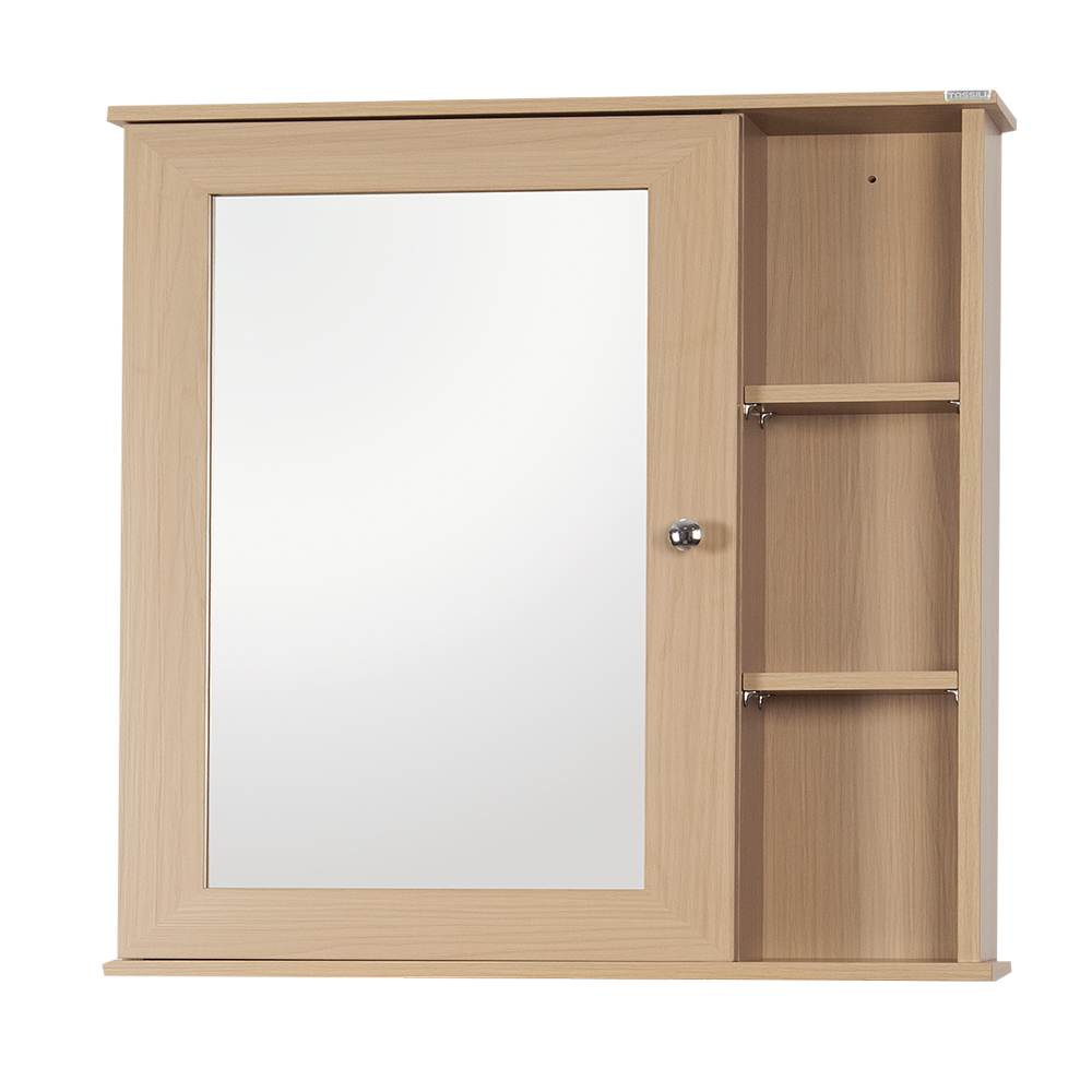 Pharmacie Maïa fini bouleau avec miroir 29 1/2&nbsp;po&nbsp;x&nbsp;29&nbsp;1/2&nbsp;po TASSILI