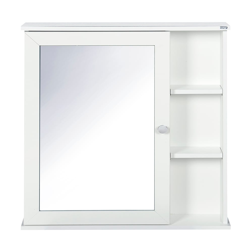 TASSILI Maïa Medicine Cabinet White with Mirror 29 1/2&nbsp;in.&nbsp;x&nbsp;29&nbsp;1/2&nbsp;in.