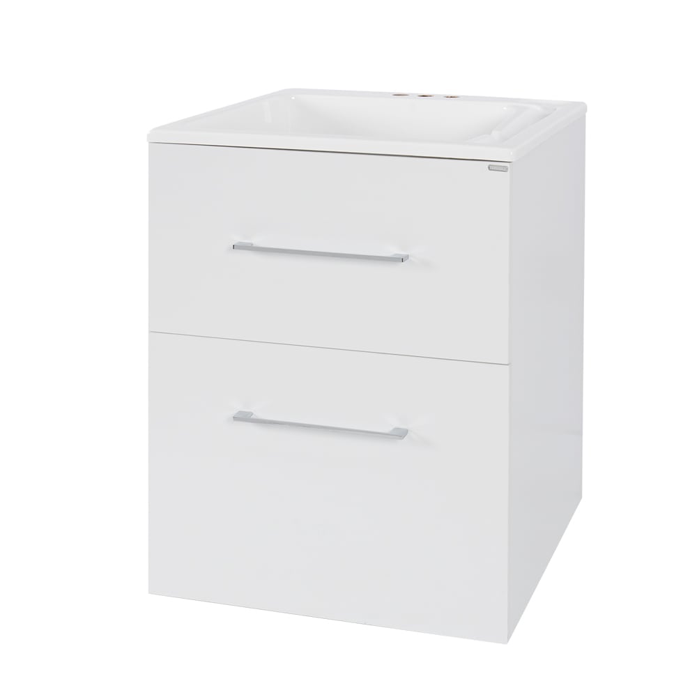 Meuble de buanderie blanc Emie 24&nbsp;7/16&nbsp;po TASSILI SUPRA