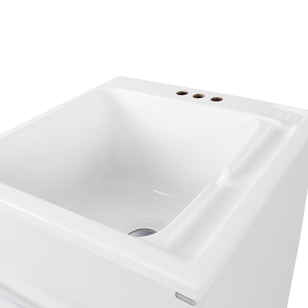 Meuble de buanderie blanc Emie 24&nbsp;7/16&nbsp;po TASSILI SUPRA