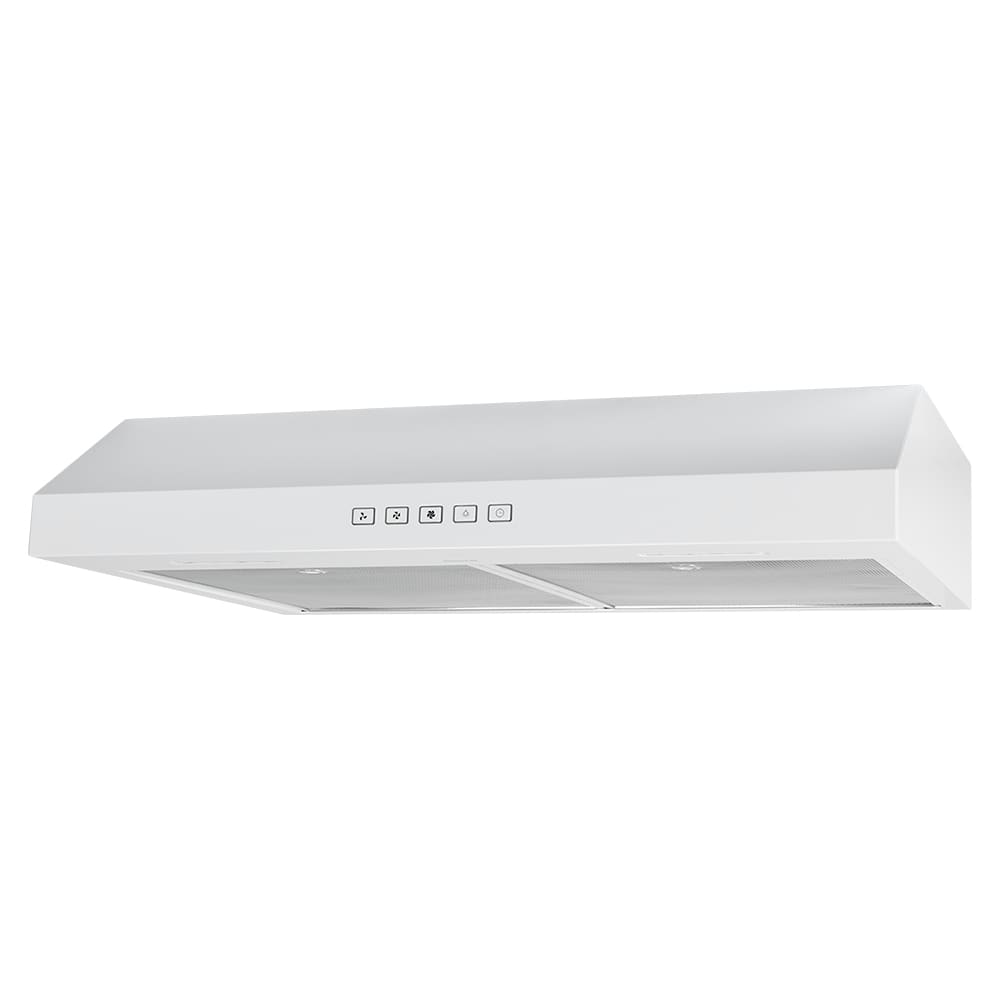 Hotte de cuisine Glacier GLA2, 30 po blanche 350&nbsp;pi³/min