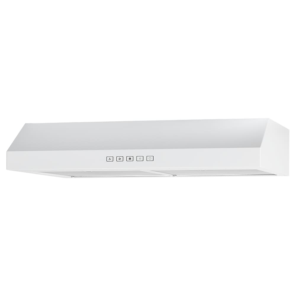 Hotte de cuisine Glacier GLA2, 30 po blanche 350&nbsp;pi³/min