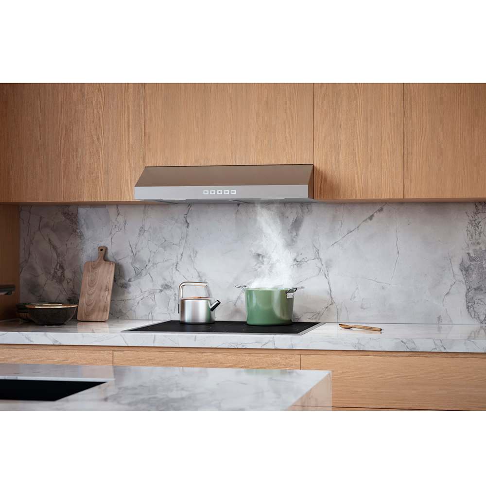 Hotte de cuisine Glacier GLA2, 30 po acier inoxydable 350&nbsp;pi³/min