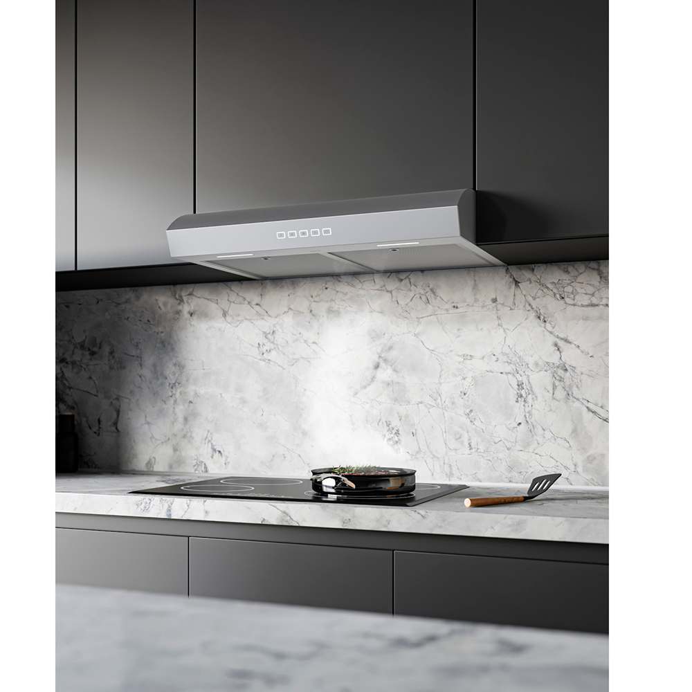 Hotte de cuisine MTR2, 30 po acier inoxydable 350&nbsp;pi³/min