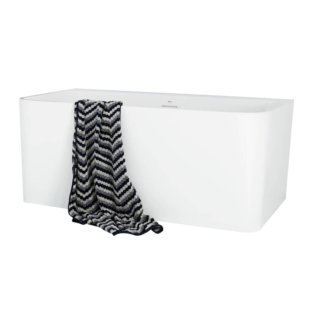 Baignoire autoportante Éternité 59 1/16 po x 31 1/2 po TASSILI