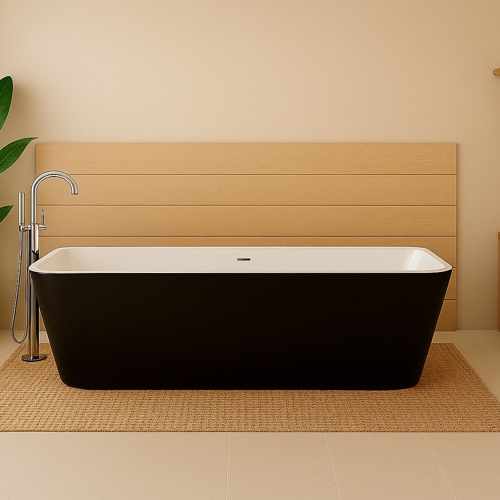 Baignoire autoportante Beauport 66 9/16 po x 30 5/16 po TASSILI SUPRA