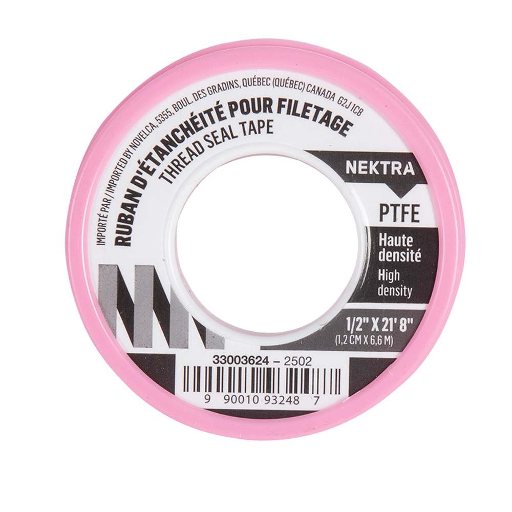 Ruban de téflon rose NEKTRA