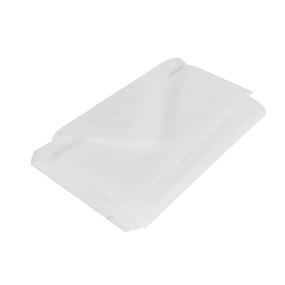 Doublure de rideau de douche givrée