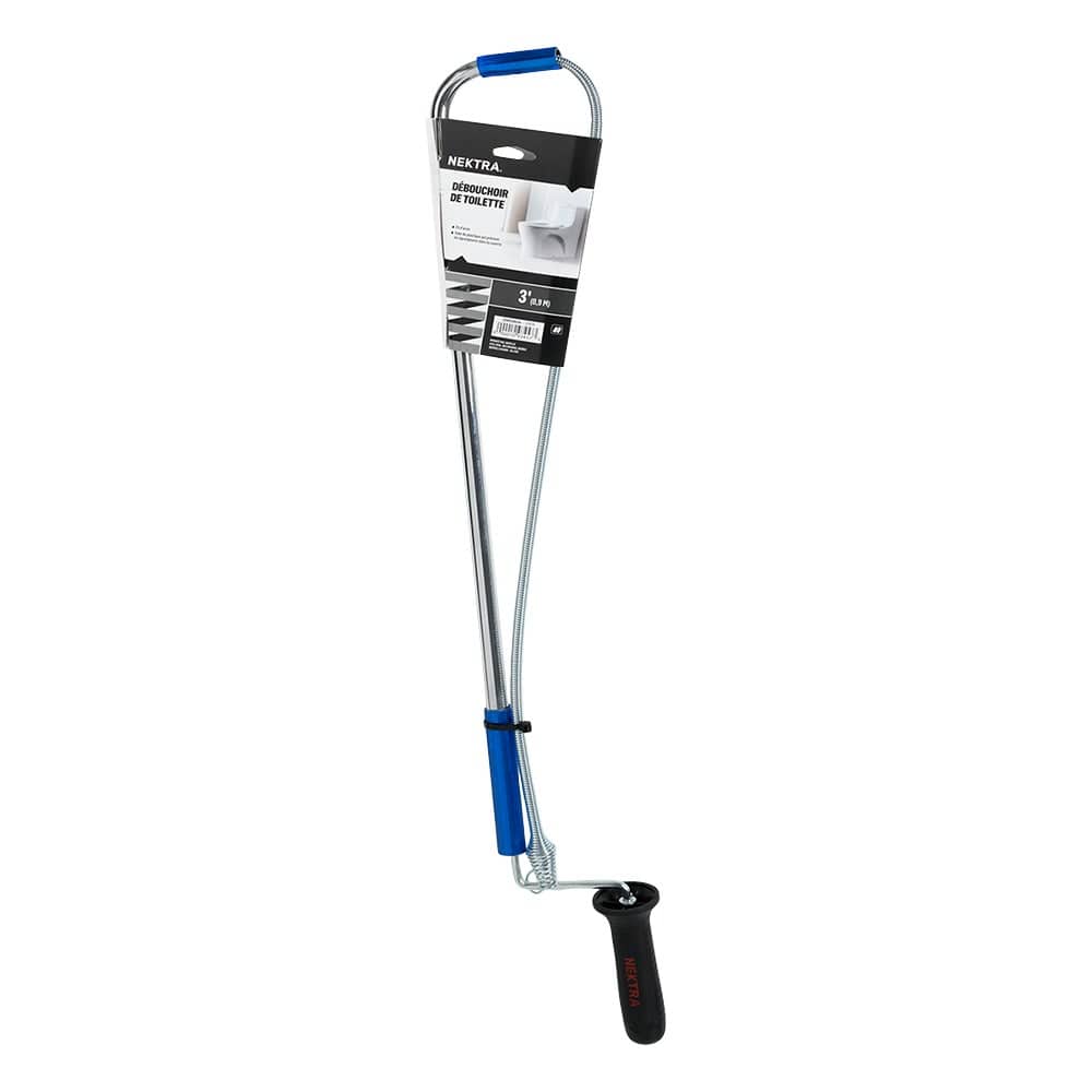 NEKTRA Toilet Auger 3 ft.