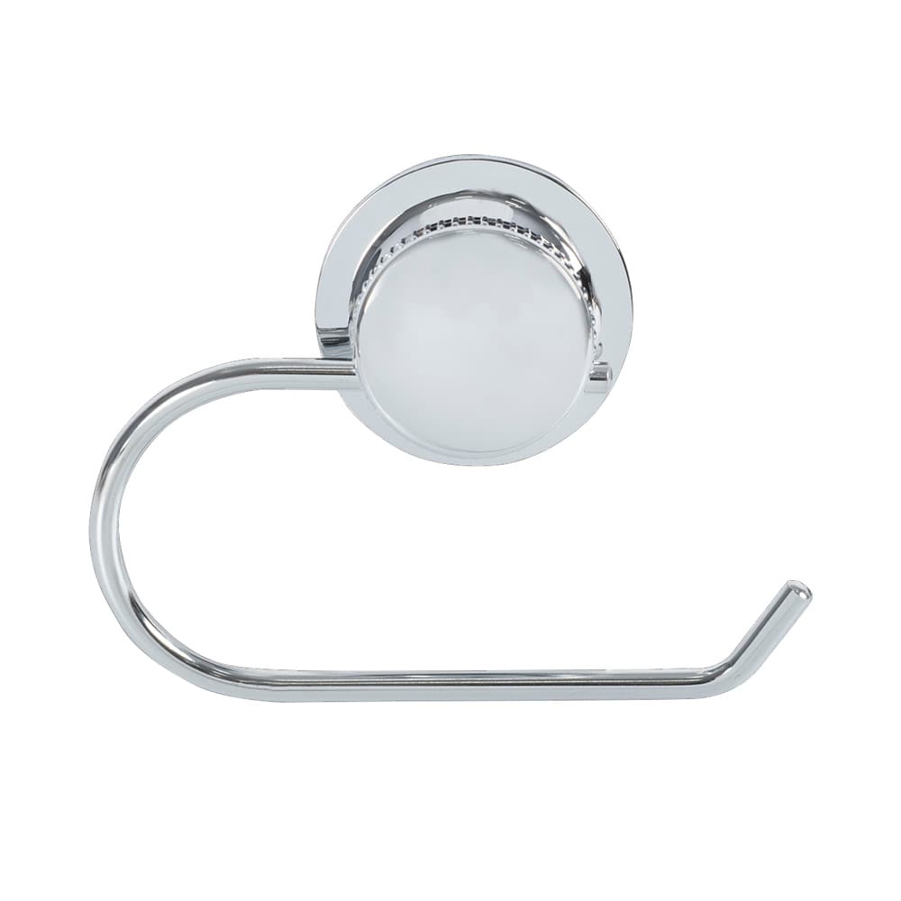Porte-papier hygiénique à ventouse chrome