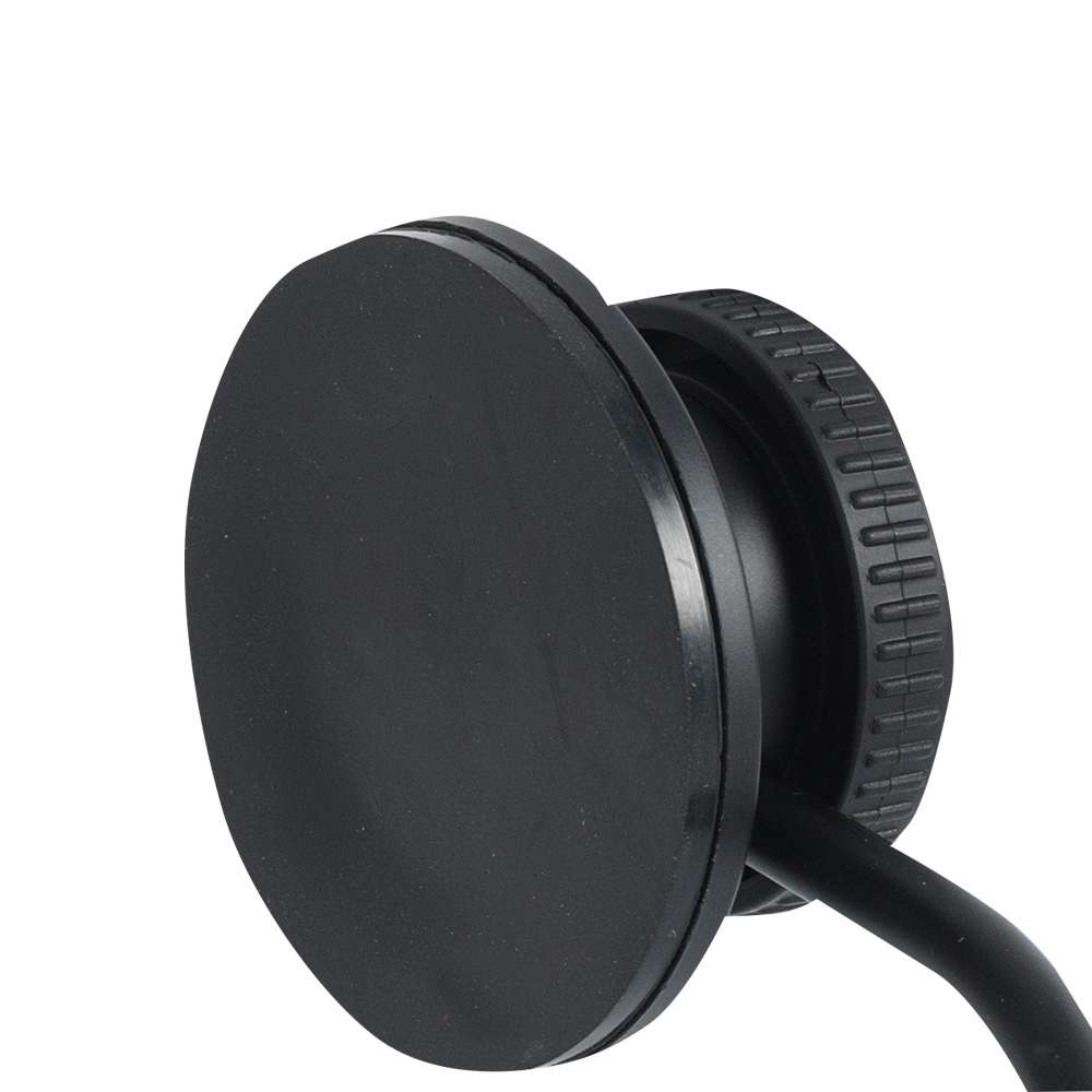 Porte-papier hygiénique à ventouse noir