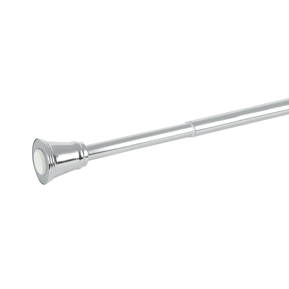 Tringle pour rideau de douche extensible argent 42 po à 72 po