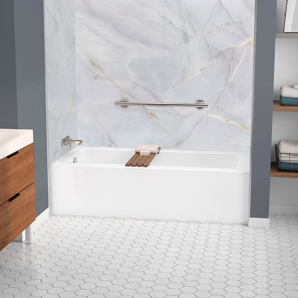 Baignoire Bristol AFR drain à droite 60 po x 30 po TASSILI