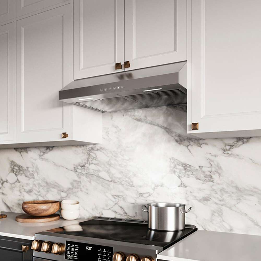 Hotte de cuisine Glacier 3304SS 30 po acier inoxydable 490&nbsp;pi³/min