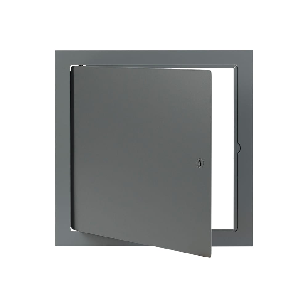 Panneau d'accès en acier galvanisé 6 1/4 po x 6 1/4 po gris NEKTRA