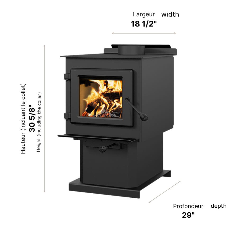 Poêle à bois Blue Ridge 100