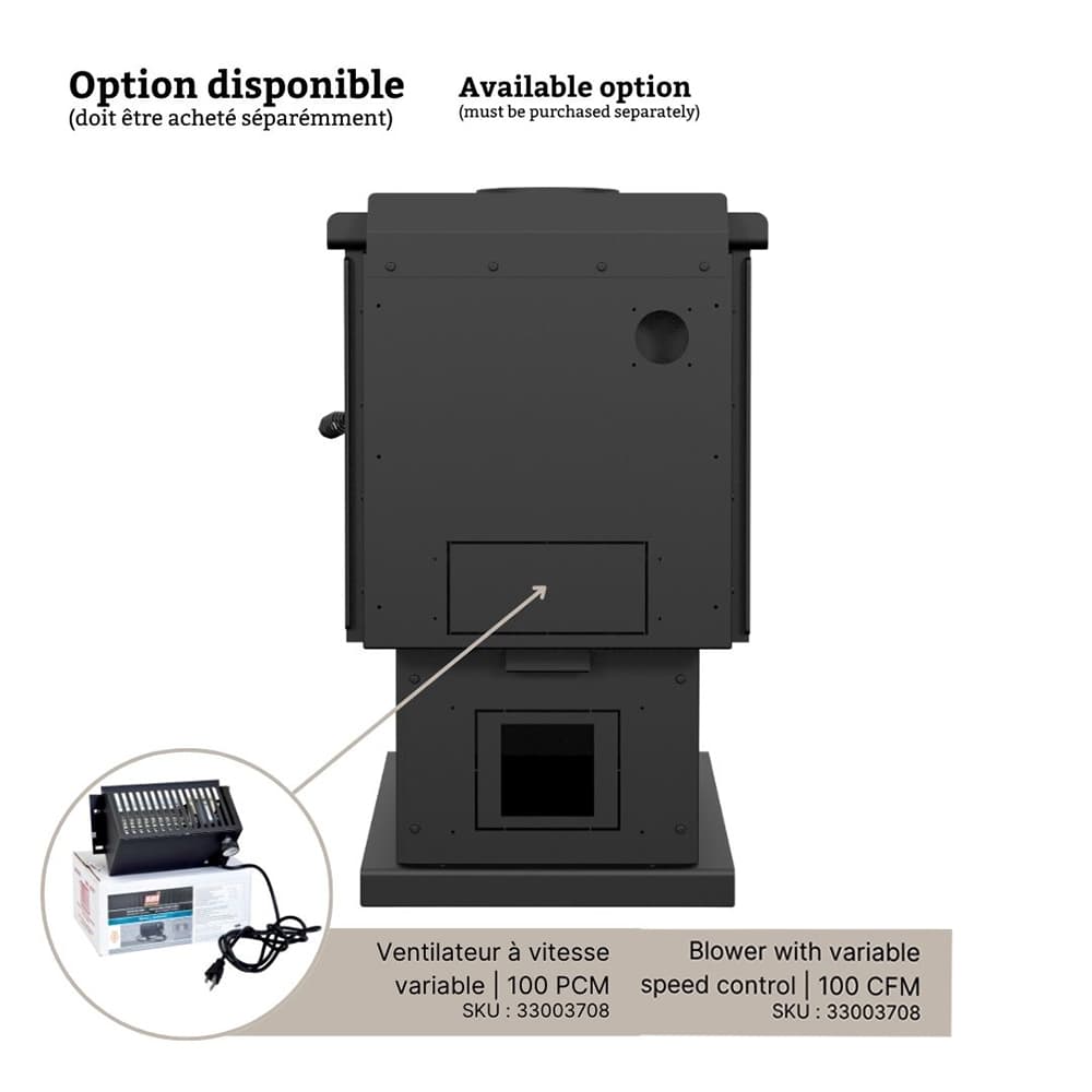 Poêle à bois Blue Ridge 100