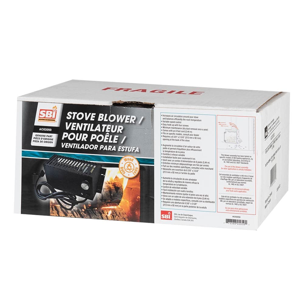 Ventilateur pour poêle à bois