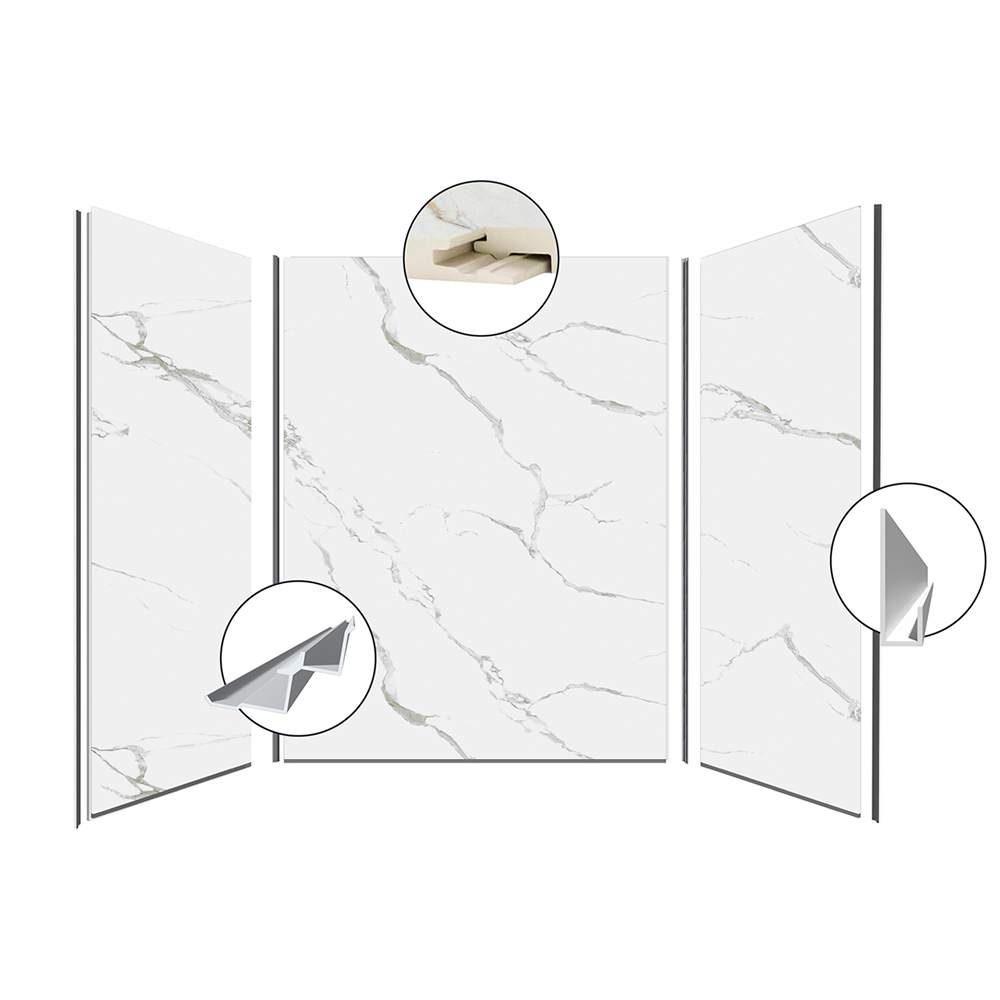 Contour de baignoire AquaMura Glacier 60&nbsp;po&nbsp;x&nbsp;32&nbsp;po
