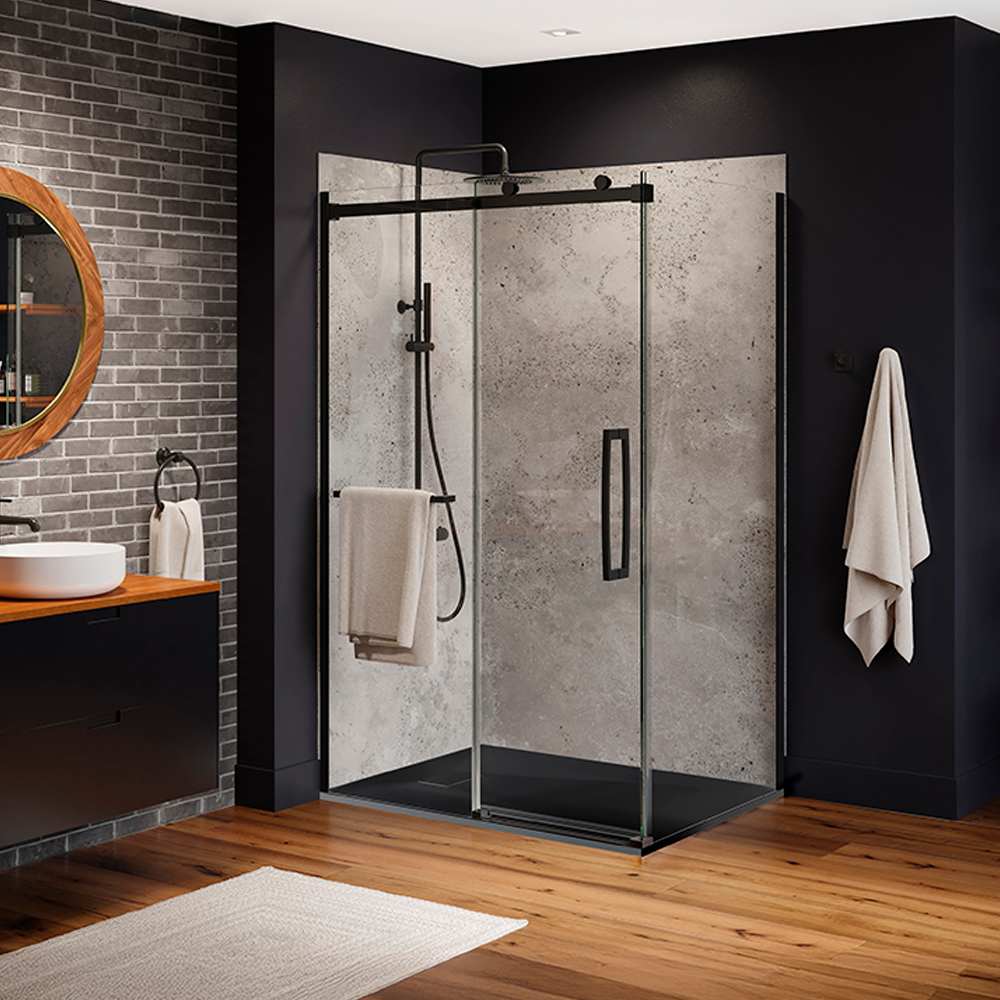 Base de douche surbaissée Moonstone 48&nbsp;po&nbsp;x&nbsp;32&nbsp;po