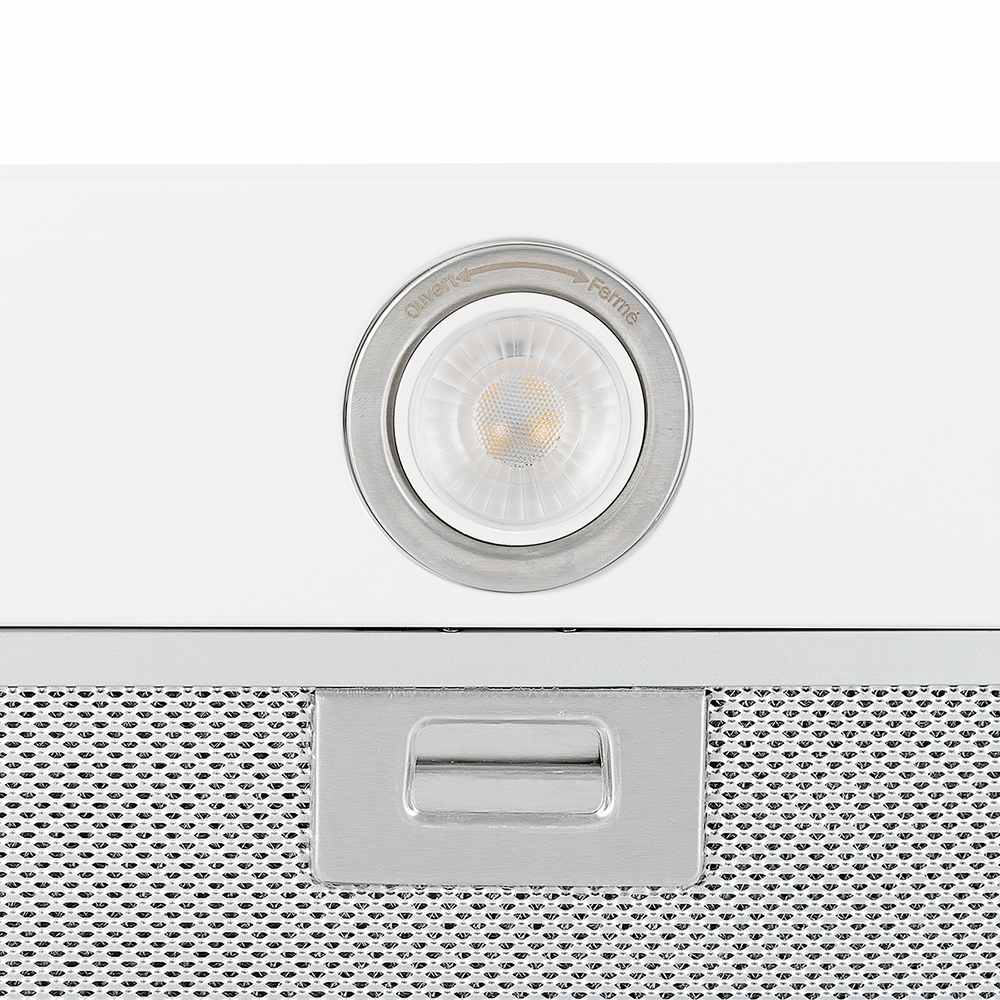 Hotte de cuisine Diablo 30 po blanche 250&nbsp;pi³/min NEKTRA