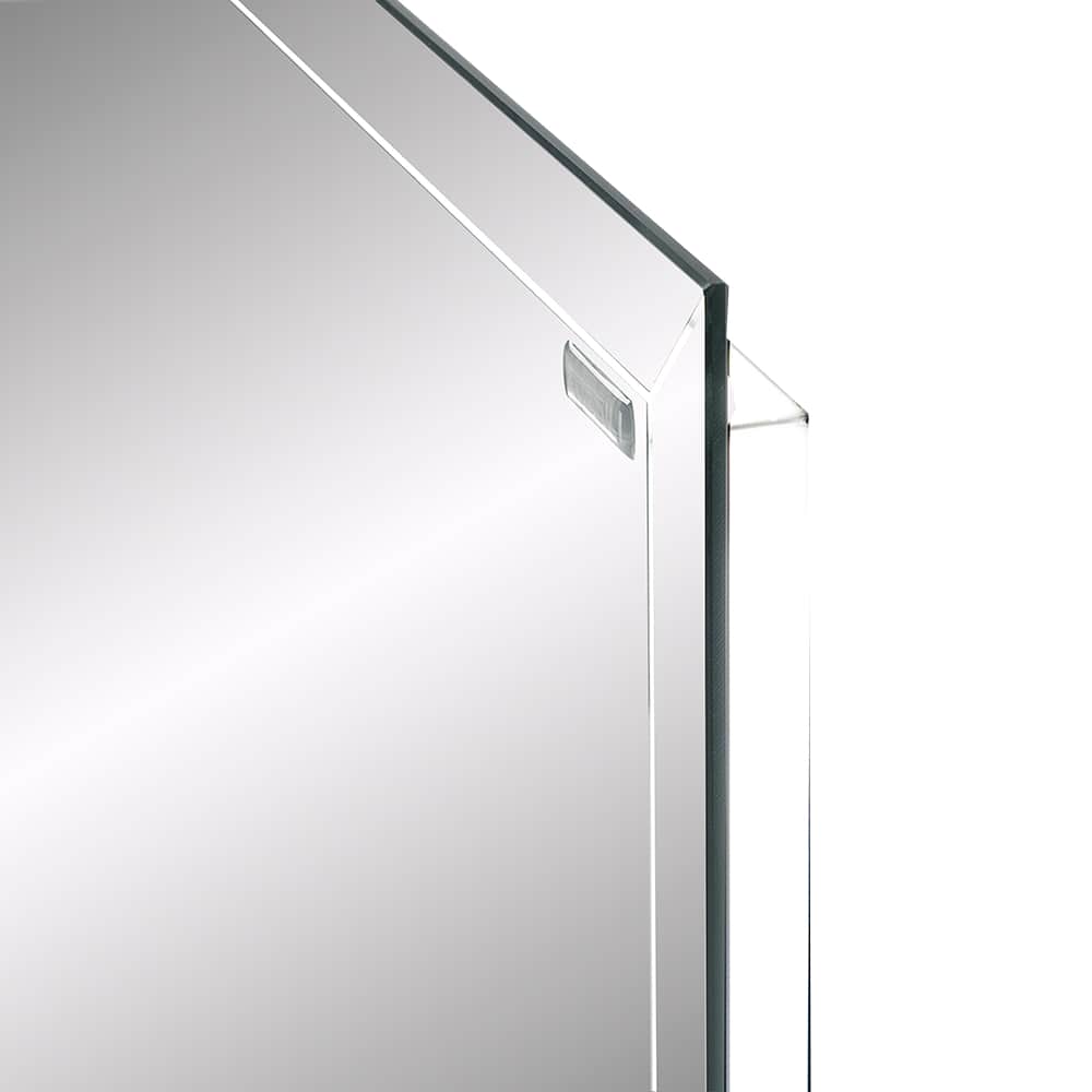 Miroir lumineux à DEL Abygaelle 35 7/16 po x 29 15/16&nbsp;po TASSILI SUPRA