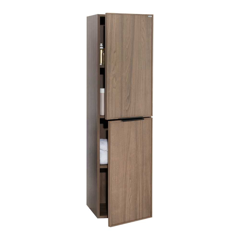 Armoire de rangement Abygaelle fini noyer 15&nbsp;3/4&nbsp;po TASSILI SUPRA