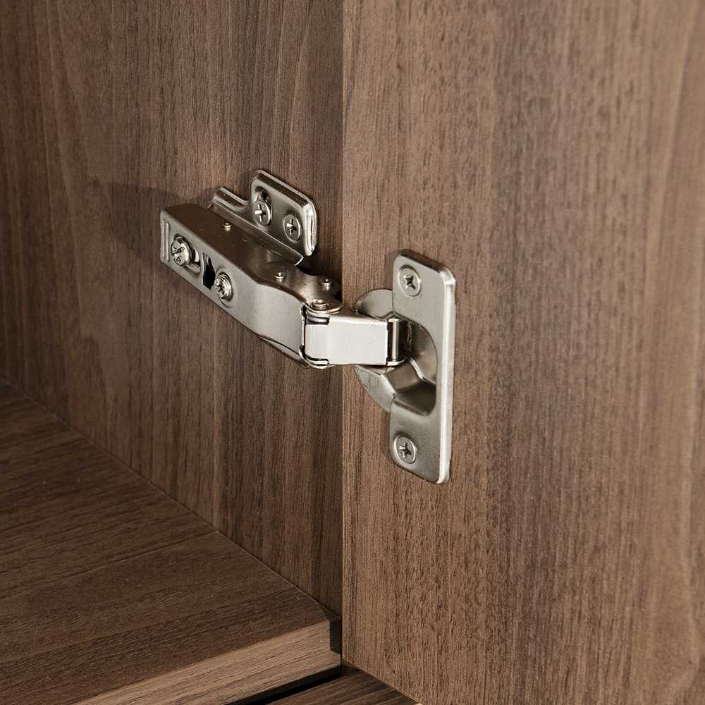 Armoire de rangement Abygaelle fini noyer 15&nbsp;3/4&nbsp;po TASSILI SUPRA