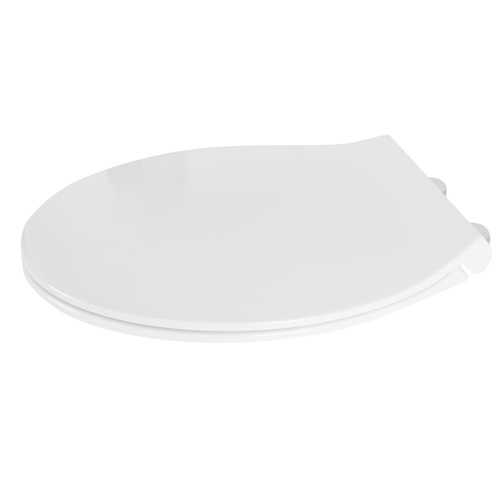 Siège de toilette arrondi Duroplast blanc TASSILI ULTRA