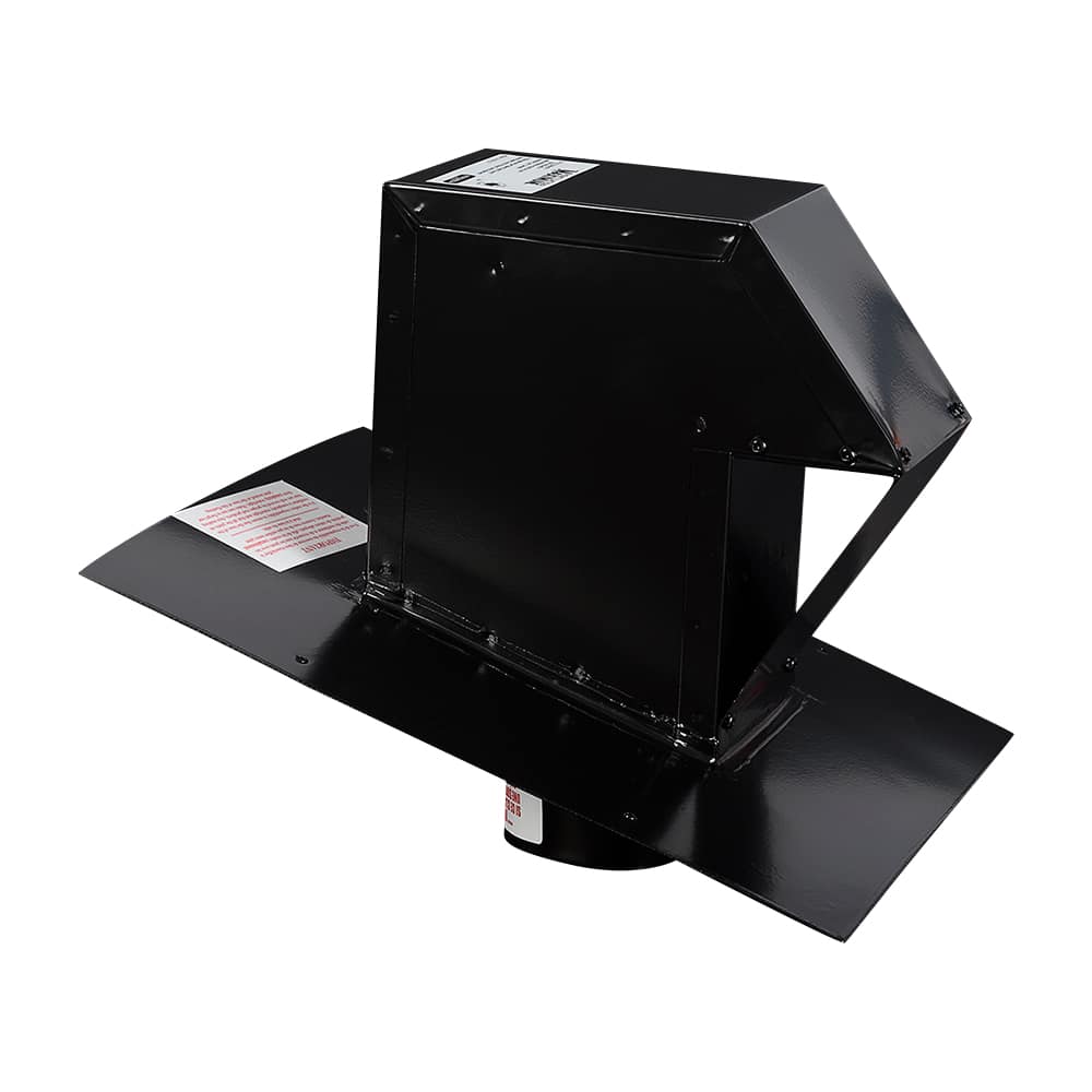 Clapet d'évacuation pour toiture VMAX noir 4&nbsp;po