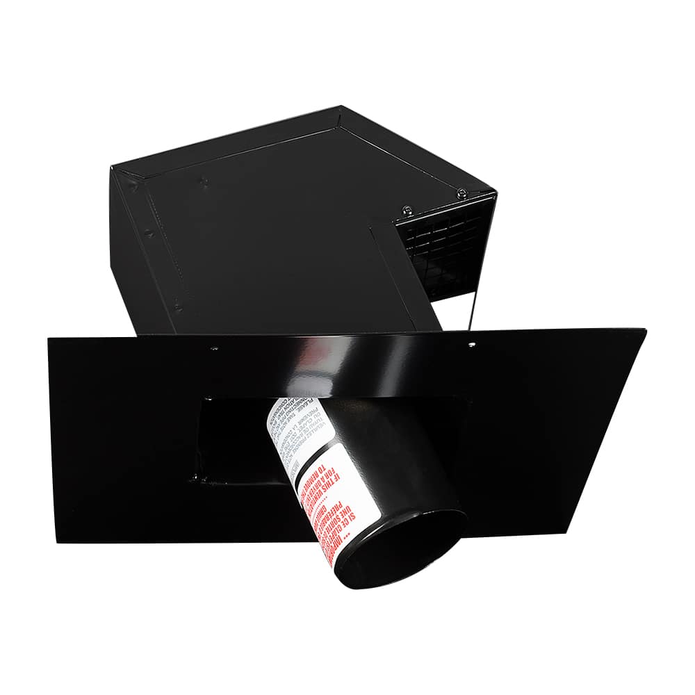 Clapet d'évacuation pour toiture VMAX noir 4&nbsp;po