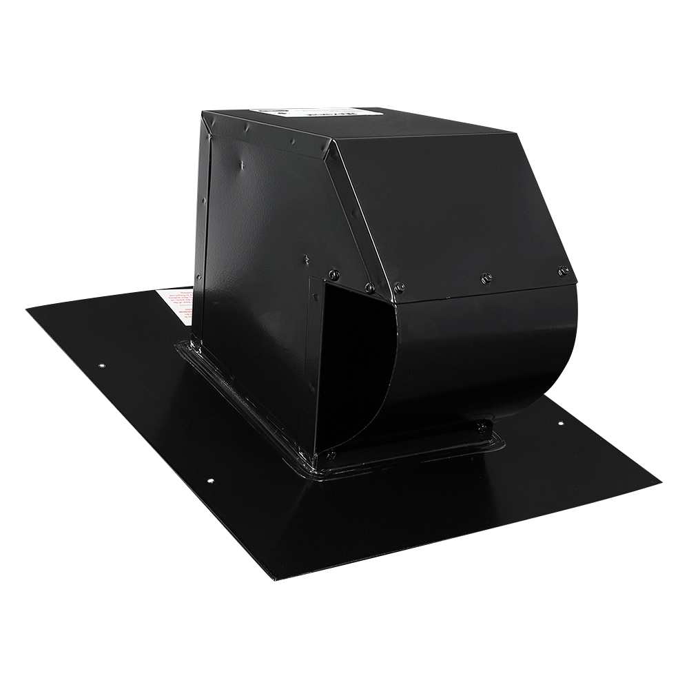 Clapet d'évacuation pour toiture VMAX noir 6&nbsp;po