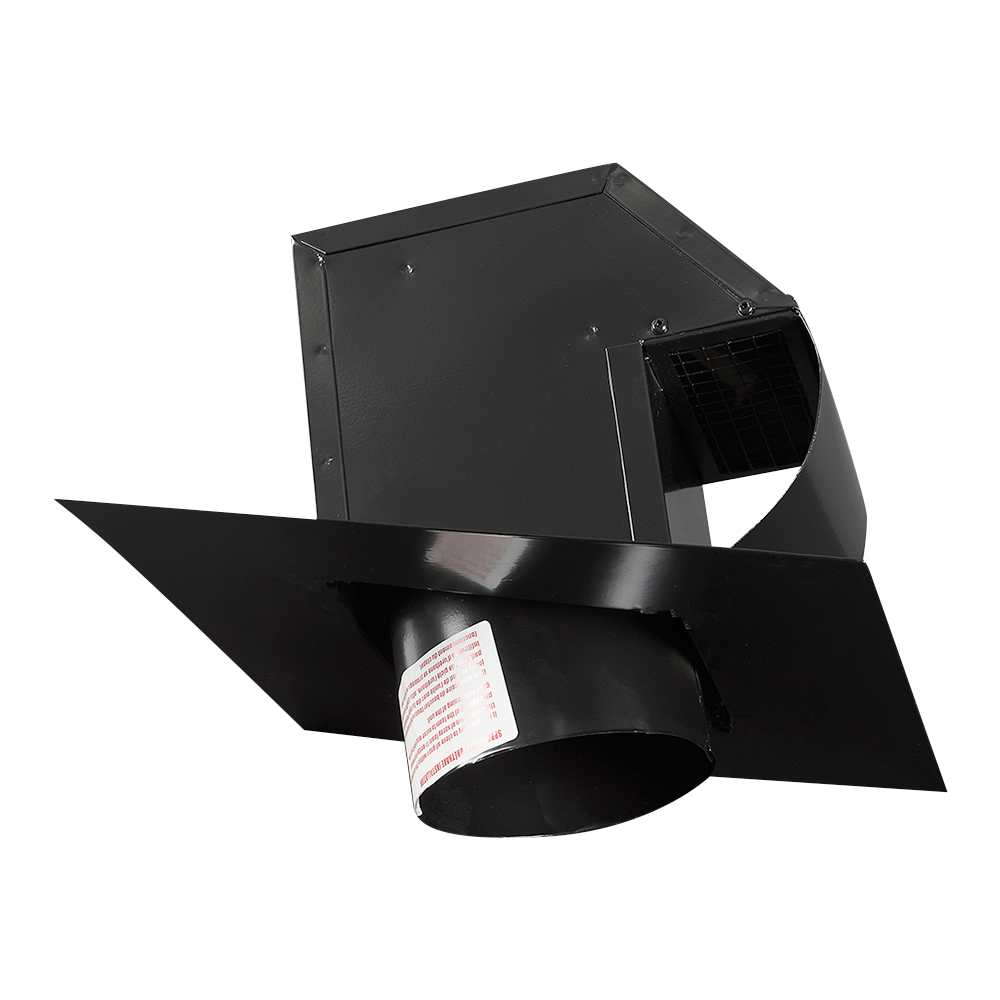 Clapet d'évacuation pour toiture VMAX noir 6&nbsp;po