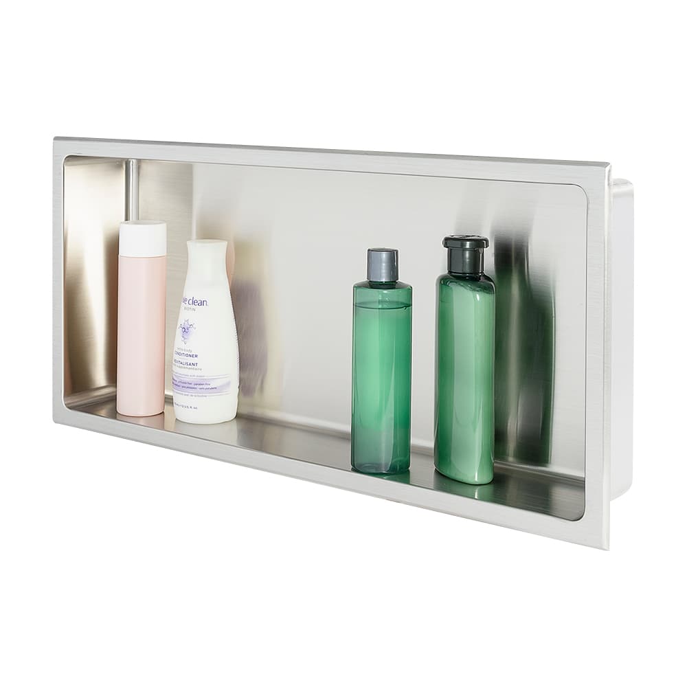 Niche de douche inox 24&nbsp;po&nbsp;x&nbsp;12&nbsp;po TASSILI SUPRA