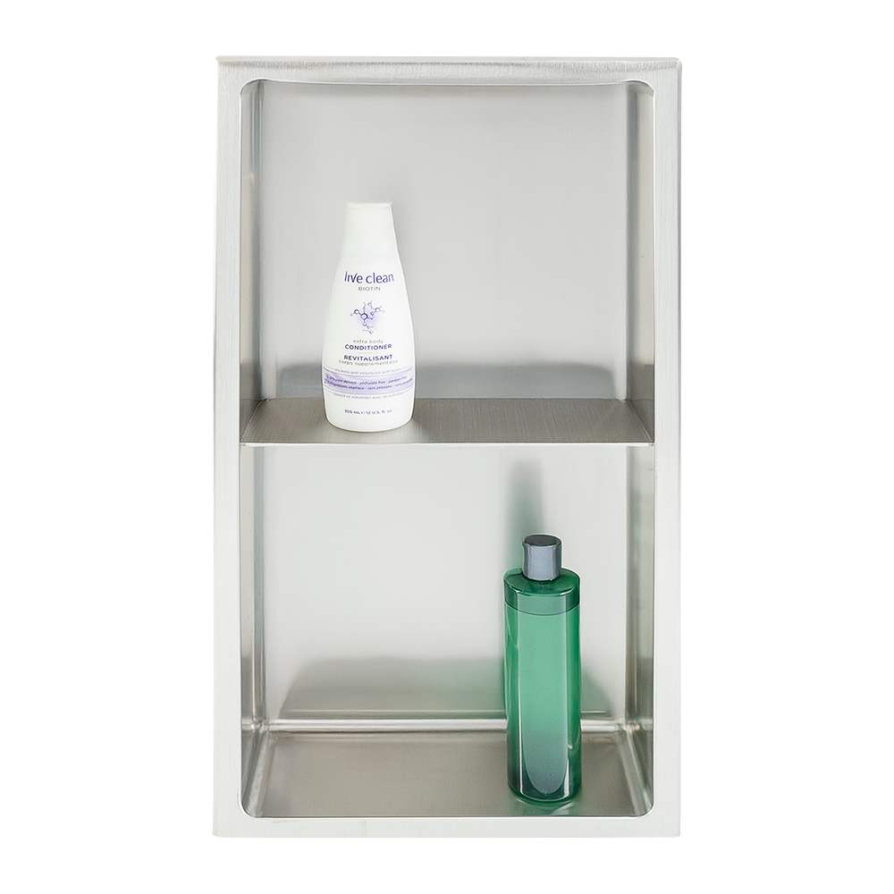 Niche de douche inox 12&nbsp;po&nbsp;x&nbsp;24&nbsp;po TASSILI SUPRA