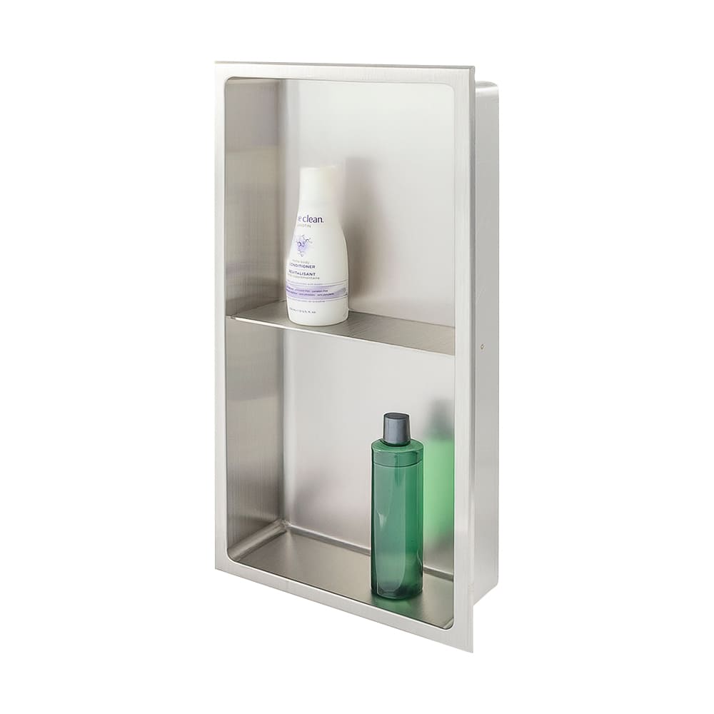Niche de douche inox 12&nbsp;po&nbsp;x&nbsp;24&nbsp;po TASSILI SUPRA