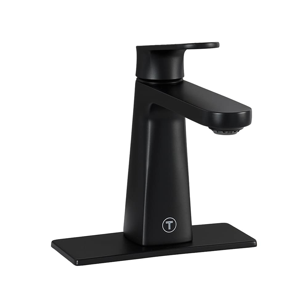 Robinet de lavabo 1 poignée Olimpia noir TASSILI