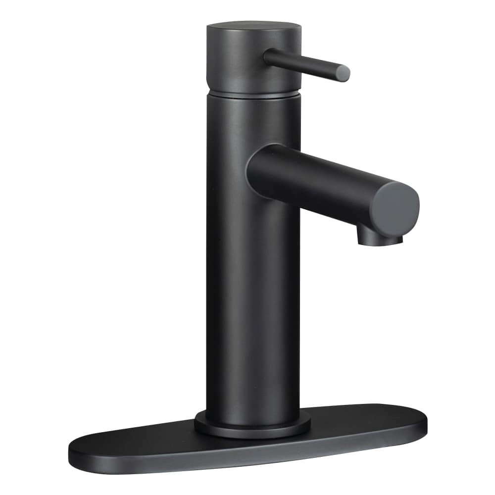 Glace 1-Handle Wash Basin Faucet Black