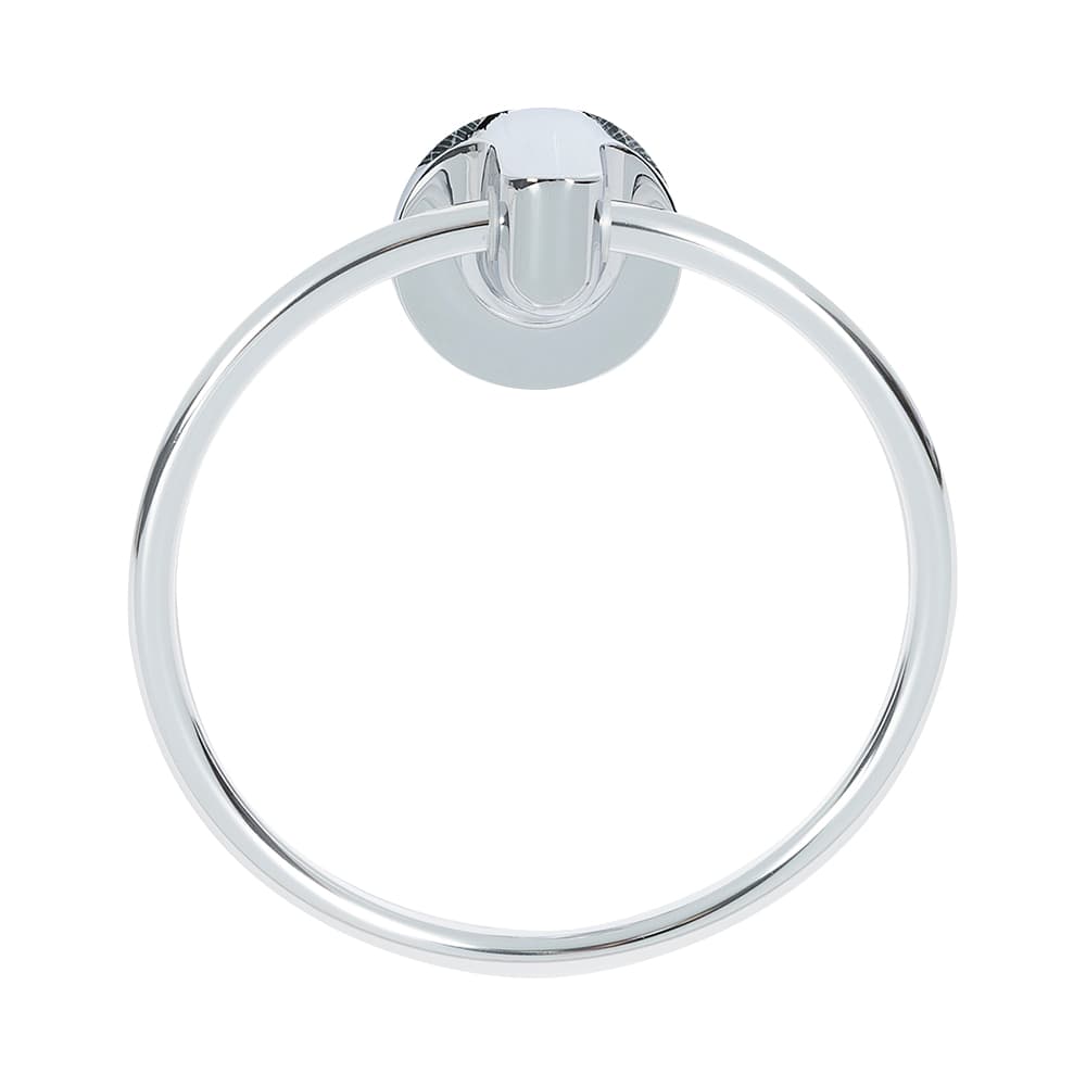 Anneau porte-serviettes Aspen chrome