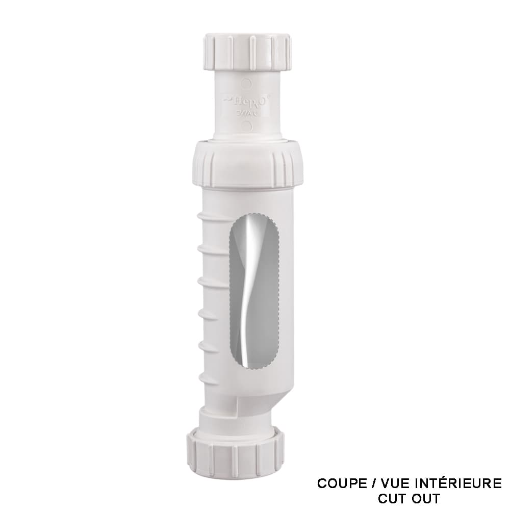 HEPVO Waterless P-Trap 1&nbsp;1/2&nbsp;in