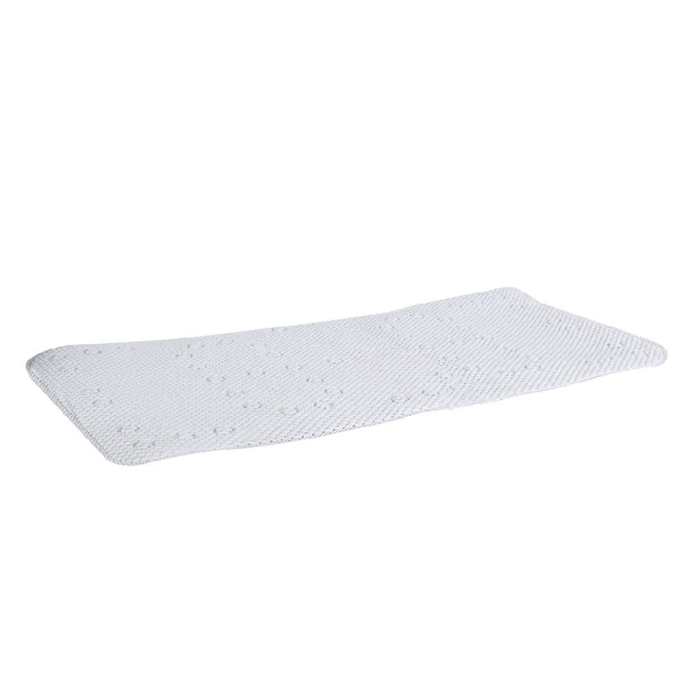 White Anti-Slip Bath Mat 17 in. X 36 in.
