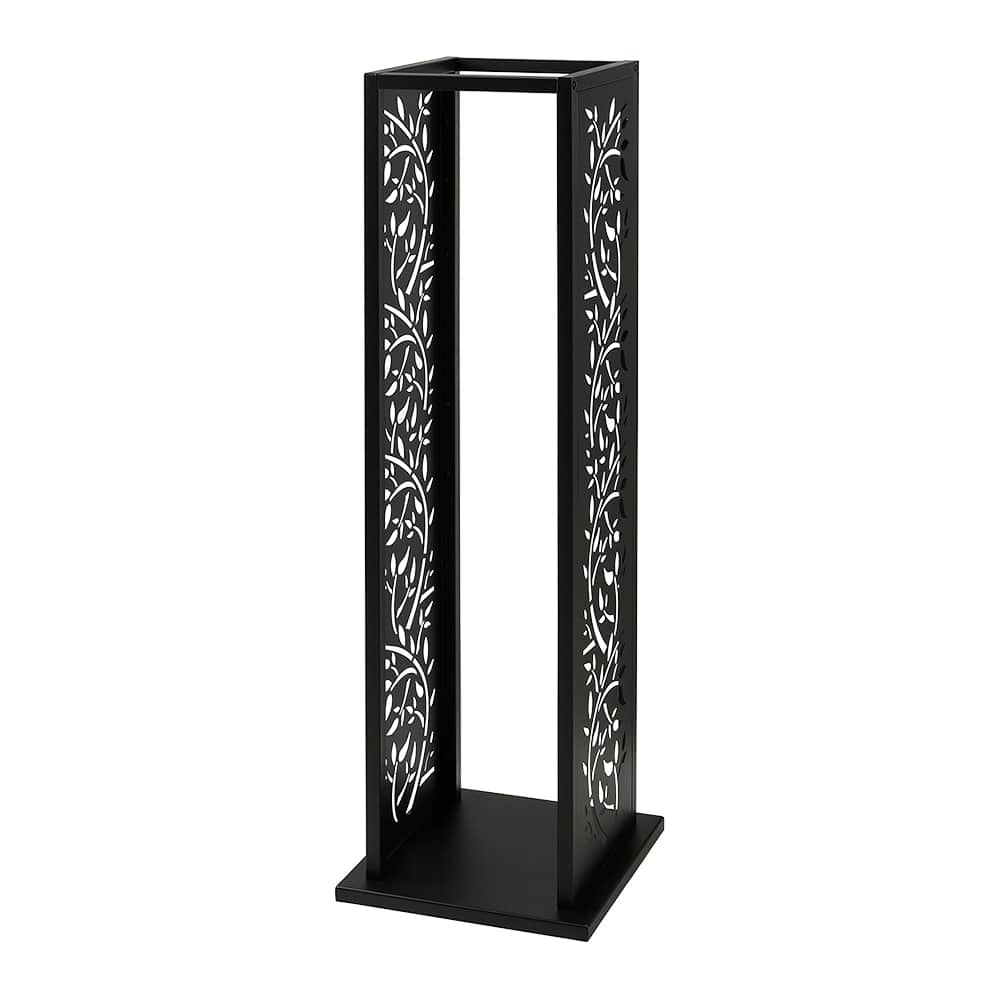 Porte-bûches Végétal noir 44 1/8 po BRAIZ