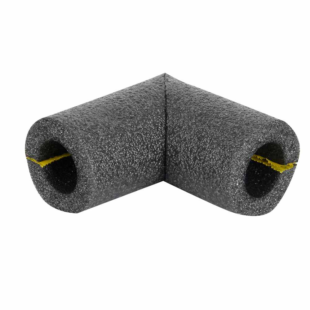 Coude isolant pour tuyau 3/4 po