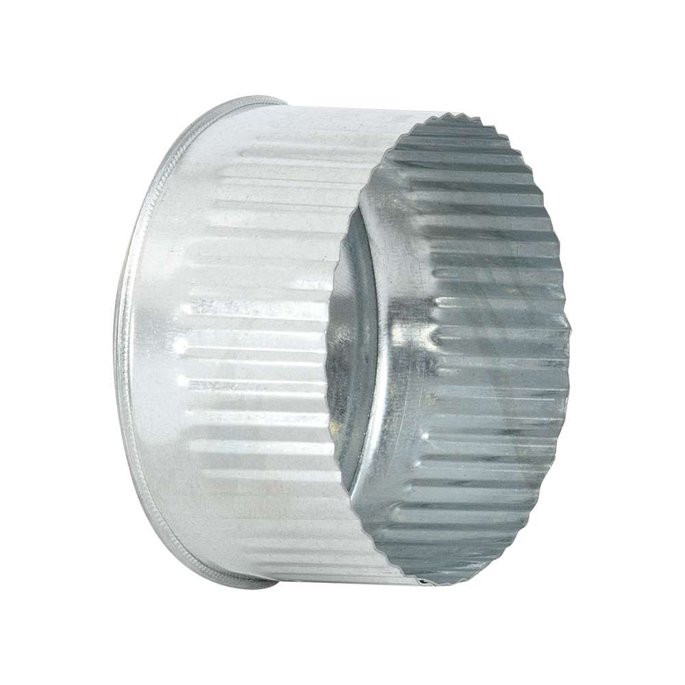 Bouchon mâle galvanisé 4 po