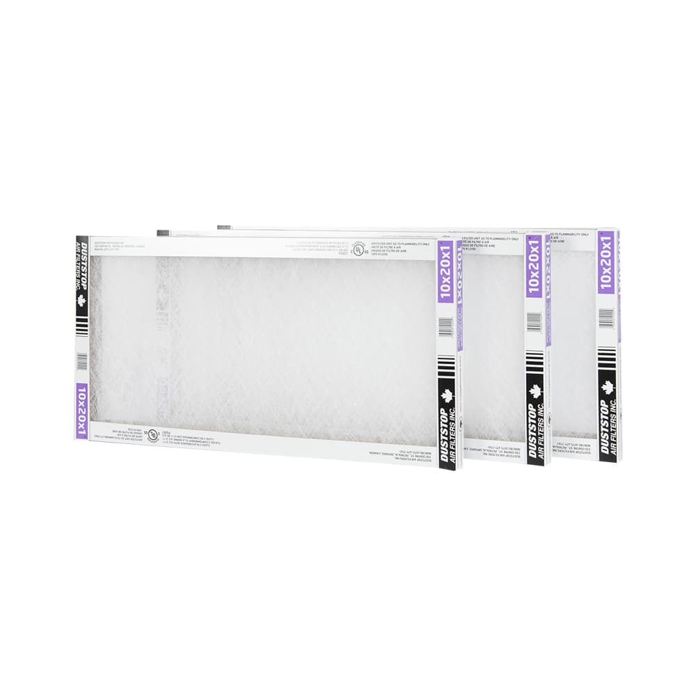 Furnace Filters 10 in. x 20 in. Pkg/3