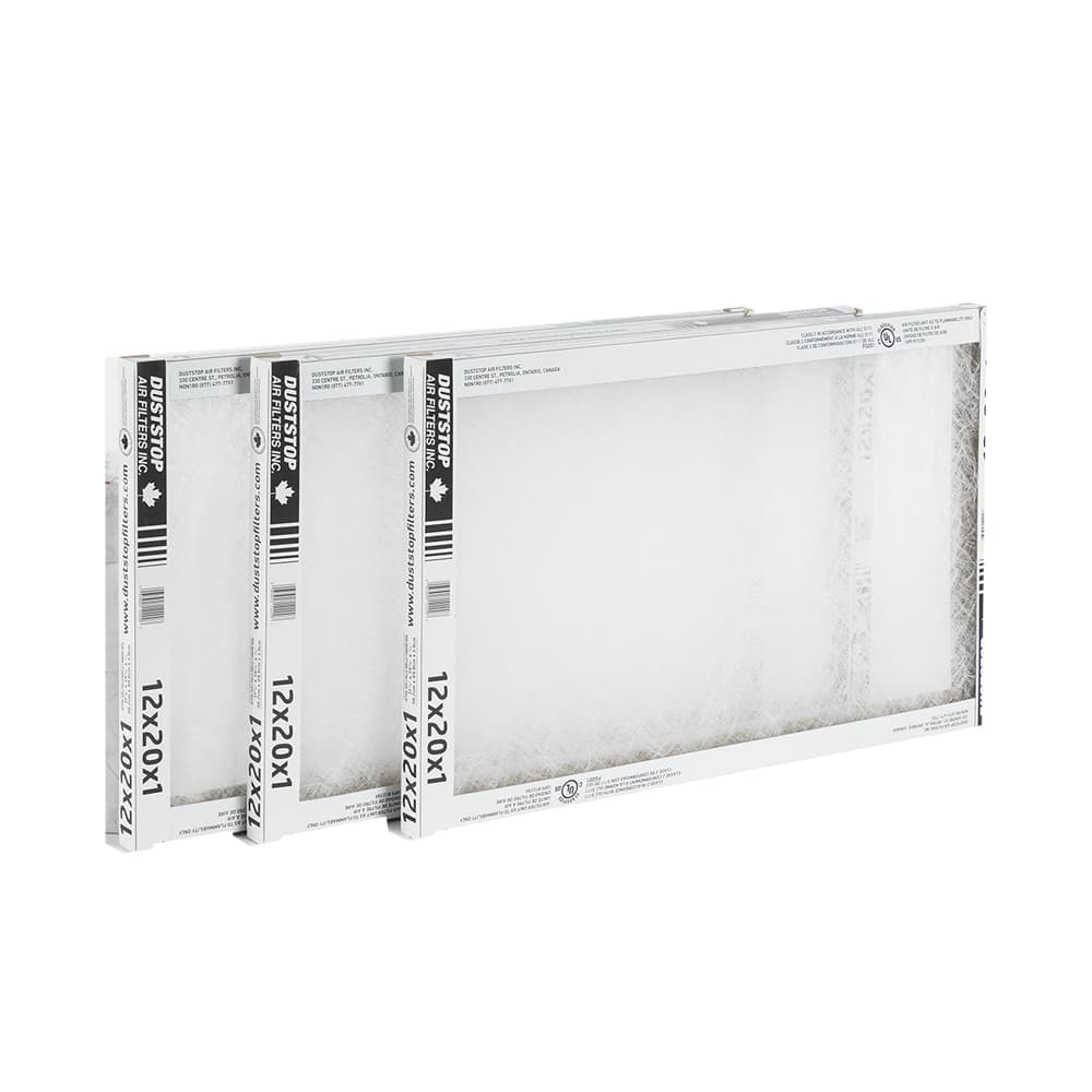 Furnace Filters 12 in. x 20 in. Pkg/3